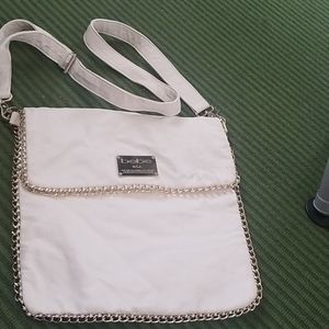 White Bebe Crossbody